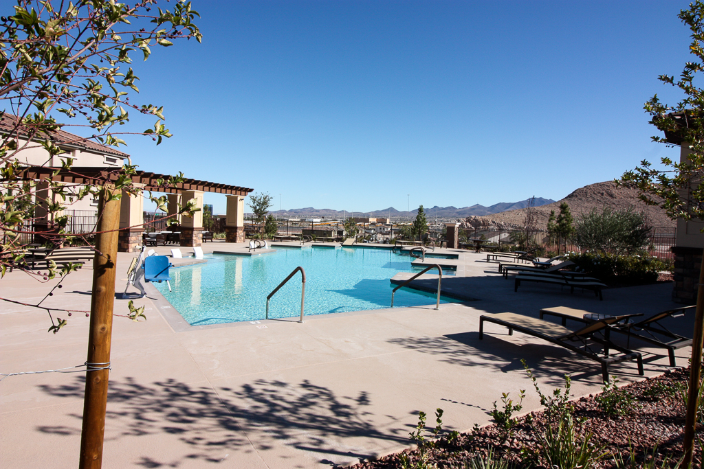 Community pool at the Cove at Southern Highlands