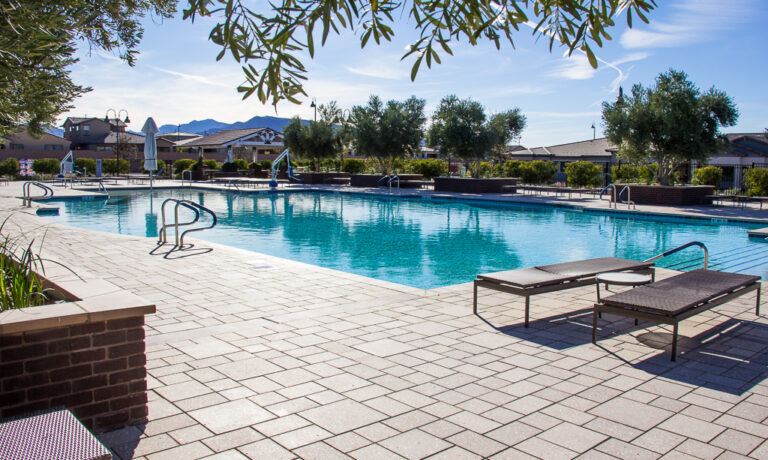 Outdoor pool at Heritage Activity Center