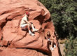 Hiking at Red Rocks, Las Vekgas