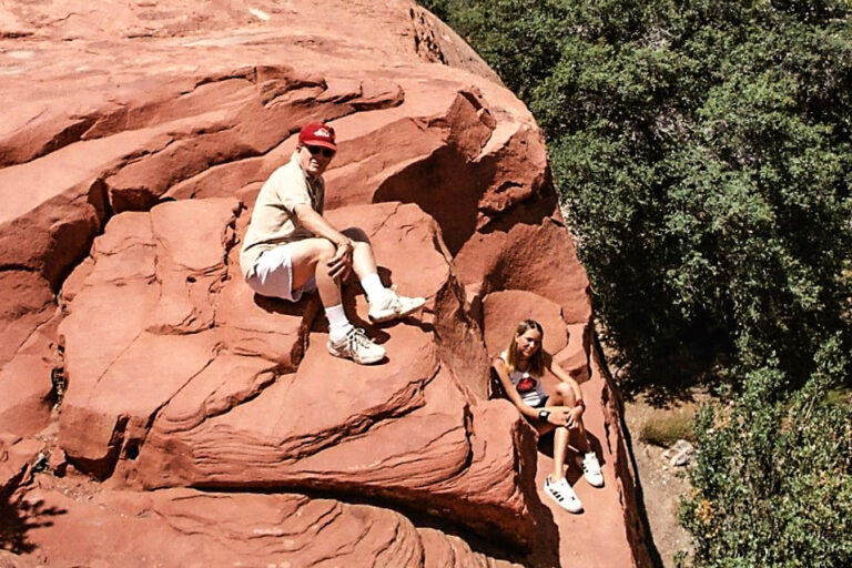 Hiking at Red Rocks, Las Vekgas