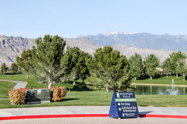 Golf course in Southern Nevada outside of Las Vegas Golf course in Southern Nevada