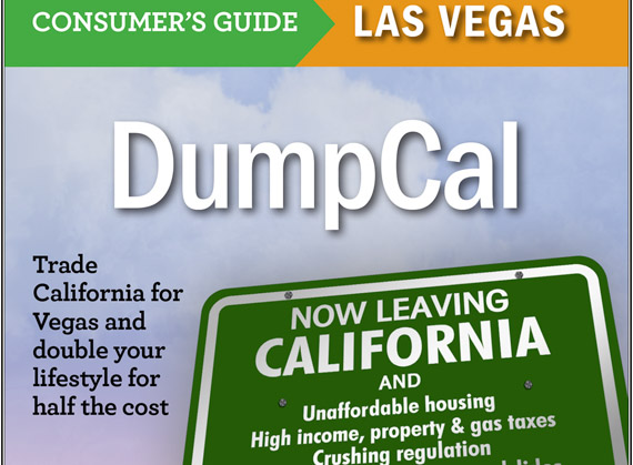 DumpCal book – Trade California for Las Vegas and double your lifestyle for half the cost DumpCal book cover
