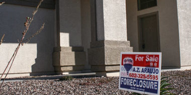 Former foreclosures are the homes gaining the most value. Foreclosed house for sale
