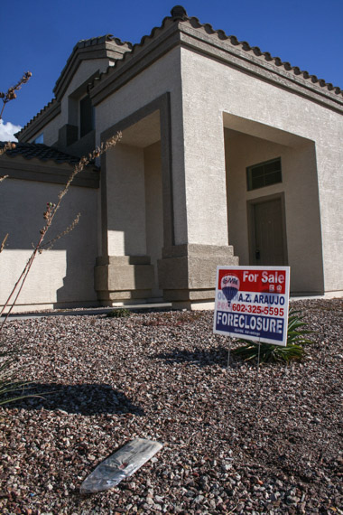 Former foreclosures are the homes gaining the most value. Foreclosed house for sale