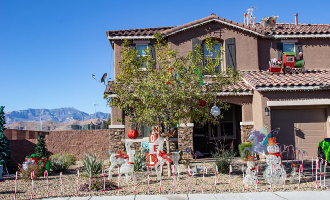 Christmas season is the best time to buy a house House decorated for Christmas