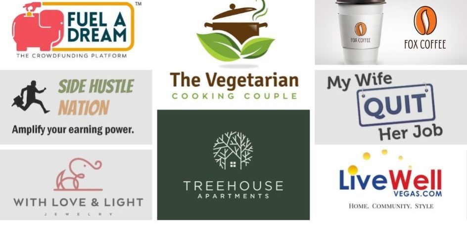 Logos for blogs and businesses Logos for blogs and businesses