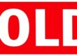 Sold real estate sign